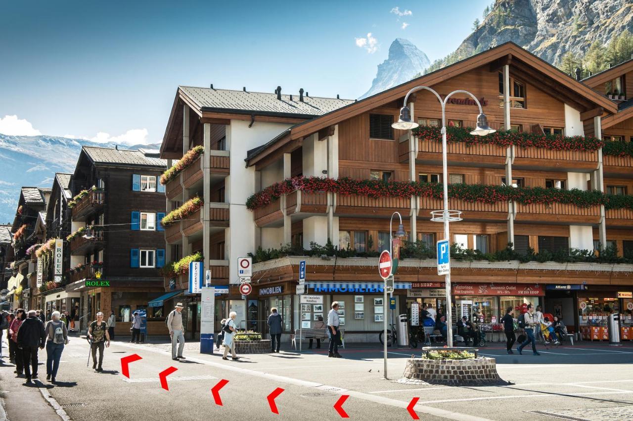 Holiday Apartment Residence Bellevue Zermatt Kültér fotó